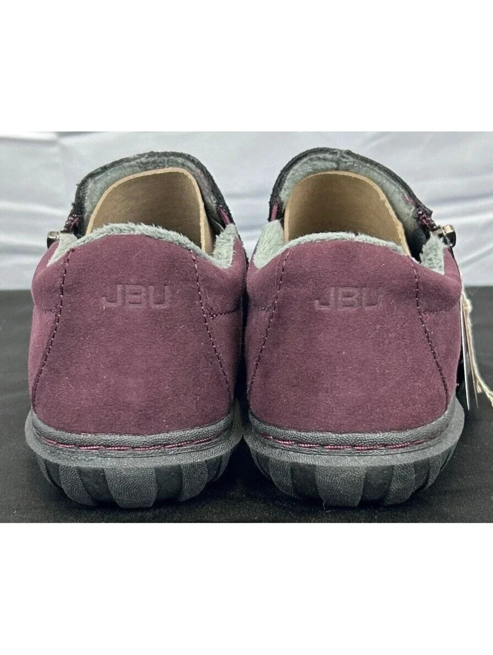 NEW! JBU by Jambu Cranberry B9CRA77 Wine Women's 6.5W Slip-On Memory Foam Shoes